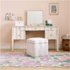 Scalloped Vanity Desk
