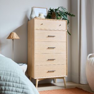 Retro 5-Drawer Dresser