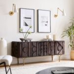 Illustrated Buffet Media Console