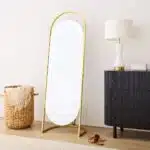 Metal Standing Floor Mirror