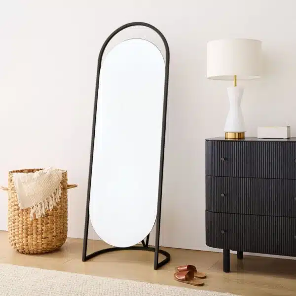 Metal Standing Floor Mirror